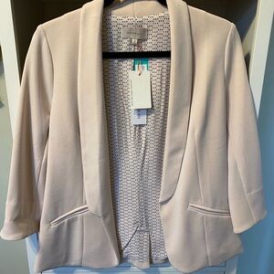 Skies Are Blue Light Pink Women's Blazer